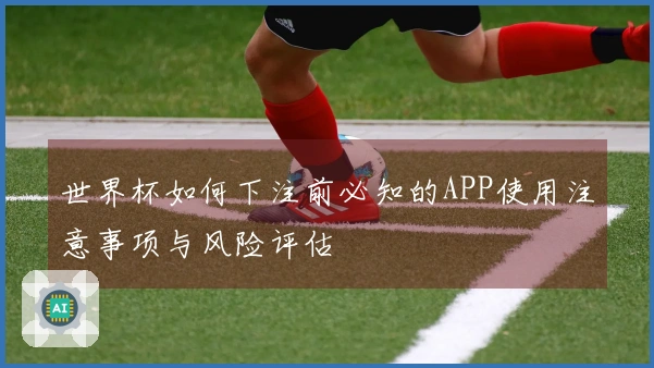 世界杯如何下注前必知的APP使用注意事项与风险评估